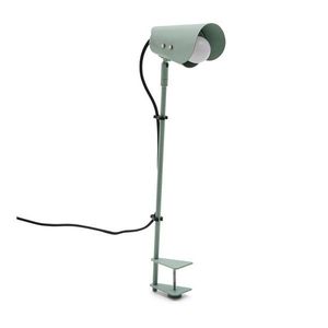 Zelená kovová stolní lampa s klipem (výška 51 cm) Jula – Kave Home obraz