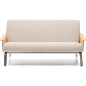 Béžová žinylková pohovka 165 cm Amsen – Kave Home obraz