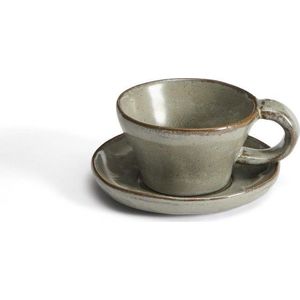 Šedý keramický šálek Alenia – Kave Home obraz