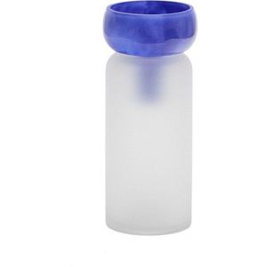 Modrá skleněná váza (výška 30, 5 cm) Kelse – Kave Home obraz