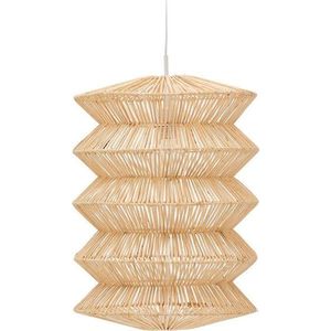 Závěsné svítidlo v přírodní barvě s ratanovým stínidlem Dakit – Kave Home obraz