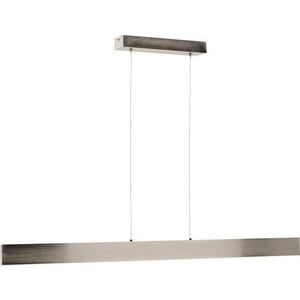 LED závěsné svítidlo ve stříbrné barvě s kovovým stínidlem Boadella – Kave Home obraz