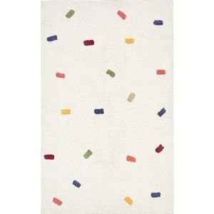Krémový bavlněný dětský koberec 90x150 cm Epifania – Kave Home obraz