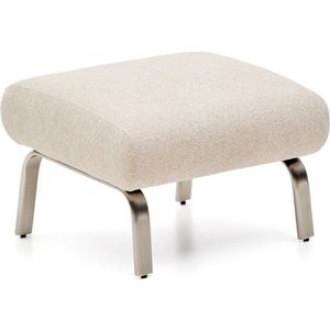 Béžová žinylková podnožka Amsen – Kave Home obraz