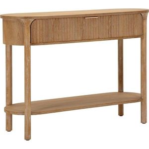 Konzolový stolek z jedlového dřeva v přírodní barvě 40x110 cm Gothenburg – Mauro Ferretti obraz