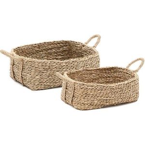 Košíky v sadě 2 ks z vodního hyacintu 34x24x19 cm Milly – Kave Home obraz