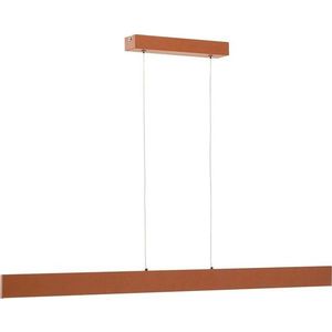 LED závěsné svítidlo v terakotové barvě s kovovým stínidlem Boadella – Kave Home obraz