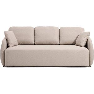 Béžová žinylková rozkládací pohovka 218 cm Laira – Kave Home obraz