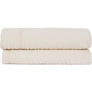 Slonovinový přehoz z žakáru 240x260 cm Zenti – Kave Home obraz