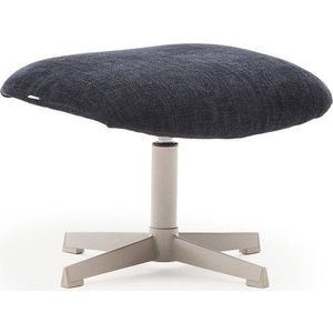 Tmavě modrá žinylková podnožka Teryl – Kave Home obraz