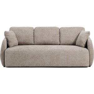 Taupe žinylková rozkládací pohovka 218 cm Laira – Kave Home obraz