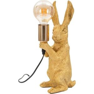 Stolní lampa ve zlaté barvě (výška 35, 5 cm) Rubbit – Mauro Ferretti obraz
