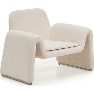 Béžové žinylkové křeslo Melvia – Kave Home obraz