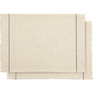 Prostírání v sadě 2 ks s příměsí bavlny 35x50 cm Lunel – Kave Home obraz