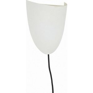 Bílé nástěnné svítidlo do zásuvky Nibla – Kave Home obraz