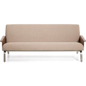 Světle hnědá žinylková pohovka 205 cm Amsen – Kave Home obraz