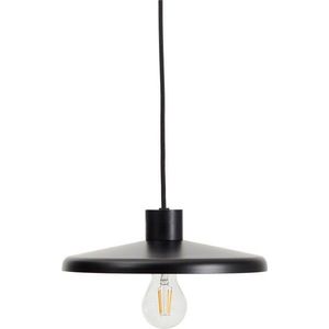 Černé závěsné svítidlo s kovovým stínidlem Nuvira – Kave Home obraz