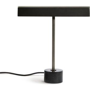 Černá kovová stolní lampa (výška 32, 5 cm) Lynor – Kave Home obraz