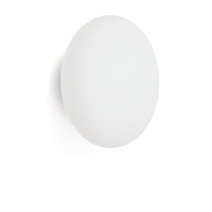 Bílé/ve stříbrné barvě nástěnné svítidlo ø 26 cm Bamila – Kave Home obraz