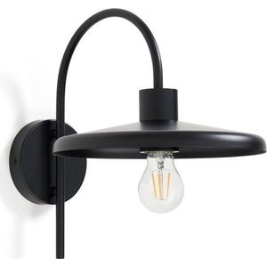 Černé nástěnné svítidlo ø 27 cm Nuvira – Kave Home obraz