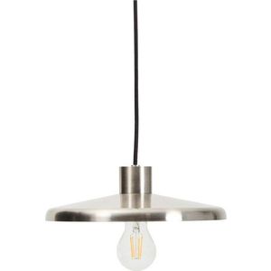 Závěsné svítidlo ve stříbrné barvě s kovovým stínidlem Nuvira – Kave Home obraz