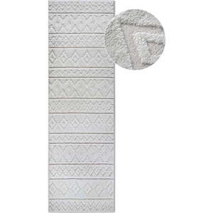 Krémový běhoun 80x240 cm Itinerance Cream White – Elle Decoration obraz