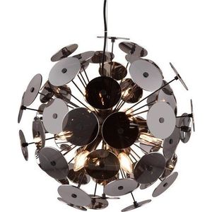 Matně černé závěsné svítidlo Discalgo – Trio obraz