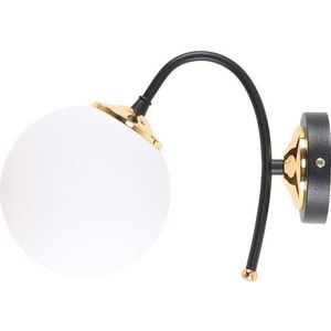 Černo-bílé nástěnné svítidlo ø 15 cm Yoyo – Squid Lighting obraz