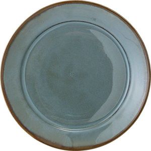 Zelený kameninový talíř Bloomingville Pixie, ø 28 cm obraz