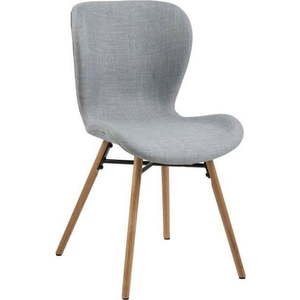 Sada 2 světle šedých jídelních židlí Actona Batilda obraz