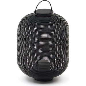 Černá LED stmívatelná stolní lampa (výška 37 cm) Saranella – Kave Home obraz