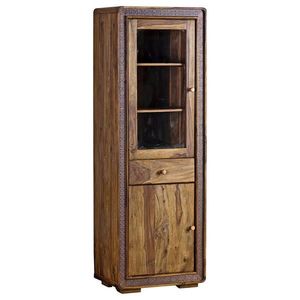 Landscape VITRÍNA, barvy sheesham, 60/175/40 cm obraz