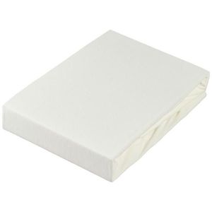 Novel PROSTĚRADLO NA VRCHNÍ MATRACI, žerzej, krémová, 180/220 cm obraz