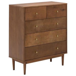 MID.YOU ŠIROKÁ KOMODA, dub, barvy zlata, barvy vlašských ořechů, 85/99/40 cm obraz