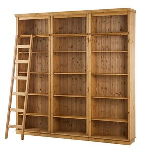 MID.YOU KNIHOVNA, barvy borovice, borovice, 223/222/34 cm obraz