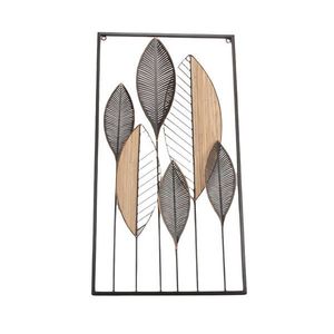 DEKORACE NA ZEĎ, listy, 40/75 cm obraz