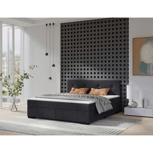 MID.YOU POSTEL BOXSPRING, 160/220 cm, antracitová obraz