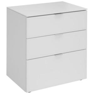 Moderano NOČNÍ STOLEK, bílá, 58/62.5/40 cm obraz