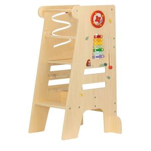 Jimmylee UČÍCÍ VĚŽ vícebarevná, přírodní barvy obraz