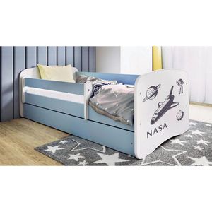 MID.YOU POSTEL PRO DĚTI A MLÁDEŽ 80/160 cm, modrá, bílá obraz