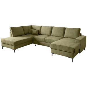 MID.YOU SEDACÍ SOUPRAVA, textil, zelená obraz