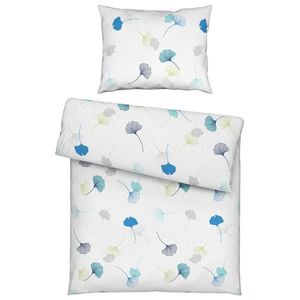 Esposa POVLEČENÍ, krep, modrá, zelená, 140/200 cm obraz