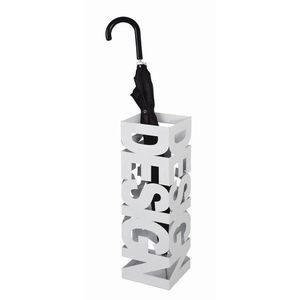 Carryhome STOJAN NA DEŠTNÍKY, bílá obraz