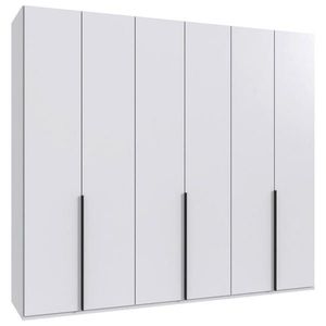 MID.YOU ŠATNÍ SKŘÍŇ S OTOČNÝMI DVEŘMI, bílá, 270/236/58 cm obraz
