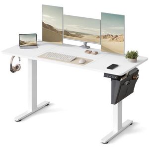 Boxxx PC STŮL, bílá, 140/60/72-120 cm obraz