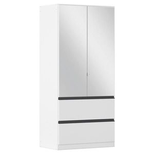 Rauch Möbel ŠATNÍ SKŘÍŇ S OTOČNÝMI DVEŘMI, bílá, 91/197/54 cm obraz