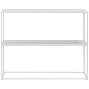 PBJ KONZOLOVÝ STOLEK, bílá, 100/79/29 cm obraz