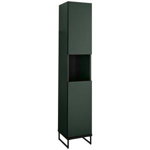 MID.YOU VYSOKÁ SKŘÍŇ, zelená, černá, zelená, černá, 30/162/31 cm obraz