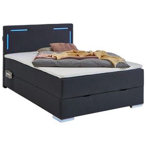 Xora POSTEL BOXSPRING, 140/200 cm, antracitová obraz