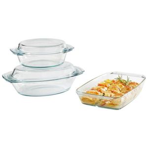 Novel SADA ZAPÉKACÍCH MISEK 5 ks, sklo obraz